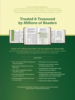 NLT Life Application Study Bible, Third Edition, Large Print