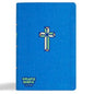 CSB Grace Bible for Kids, Blue LeatherTouch (Dyslexia Friendly)