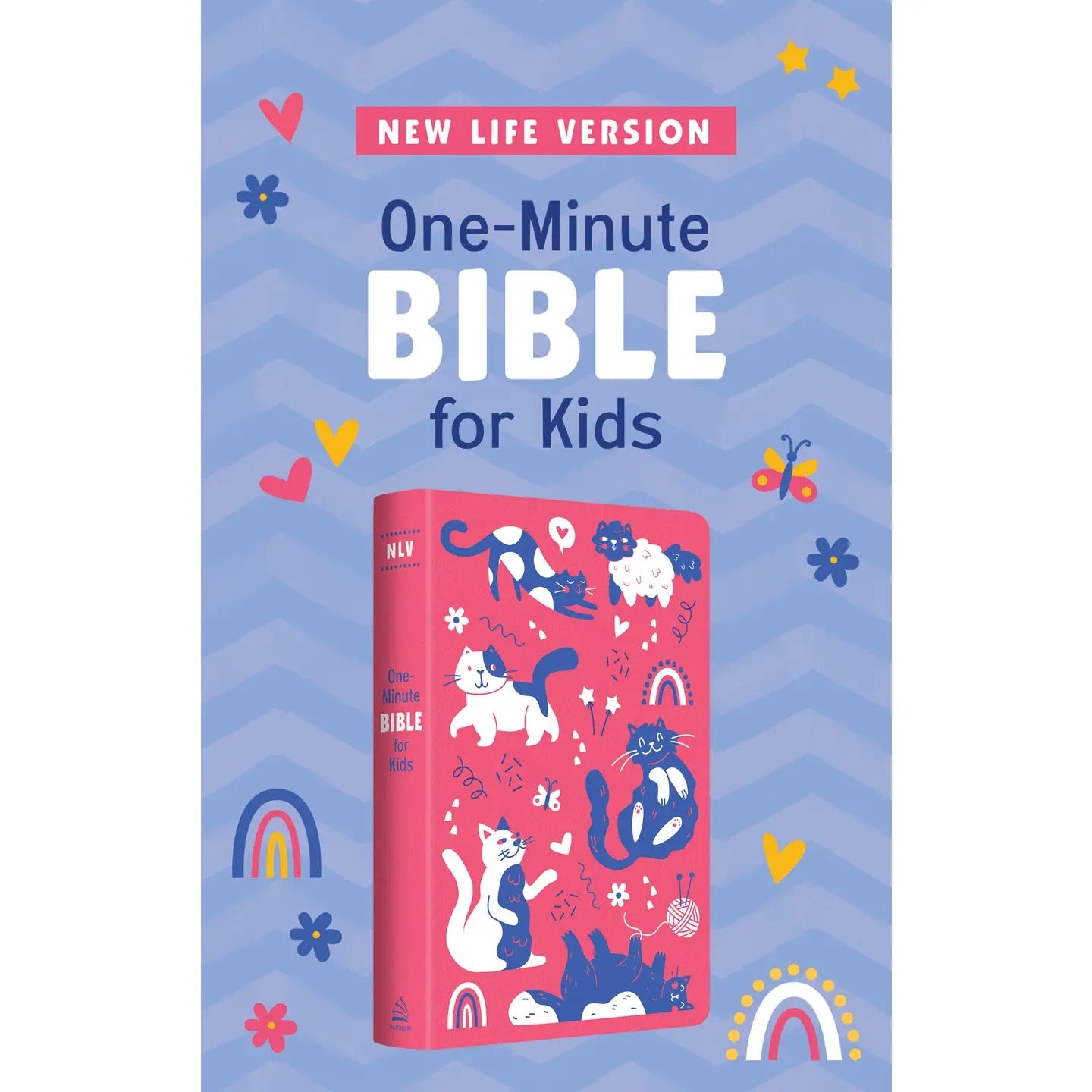 One-Minute Bible For Kids [Girls' Cover] : New Life Version