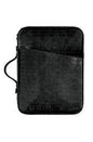 Croco Bible Cover Black XXL