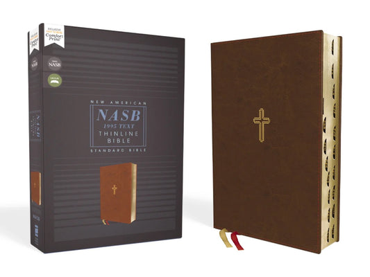 NASB, Thinline Bible, Red Letter Edition, 1995 Text, Comfort Print