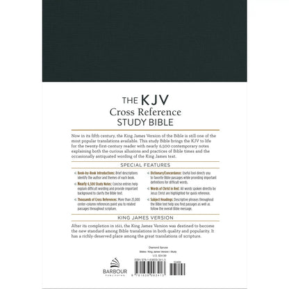 Kjv Cross Reference Study Bible [Diamond Spruce]