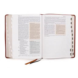 CSB Experiencing God Bible, Burnt Sienna LeatherTouch, Indexed