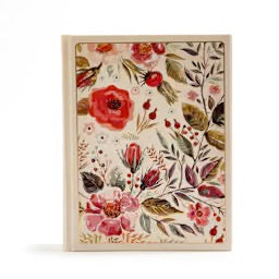 CSB Notetaking Bible, Floral Cloth Over Board