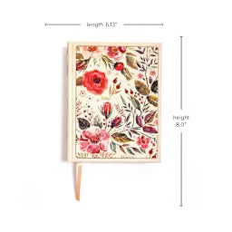 CSB Notetaking Bible, Floral Cloth Over Board