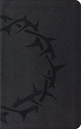 ESV Thinline Bible (TruTone, Charcoal, Crown Design)