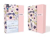 NIV, Journal the Word Bible for Girls, Double-Column, Magnetic Closure, Red Letter, Comfort Print