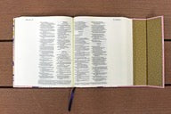 NIV, Journal the Word Bible for Girls, Double-Column, Magnetic Closure, Red Letter, Comfort Print