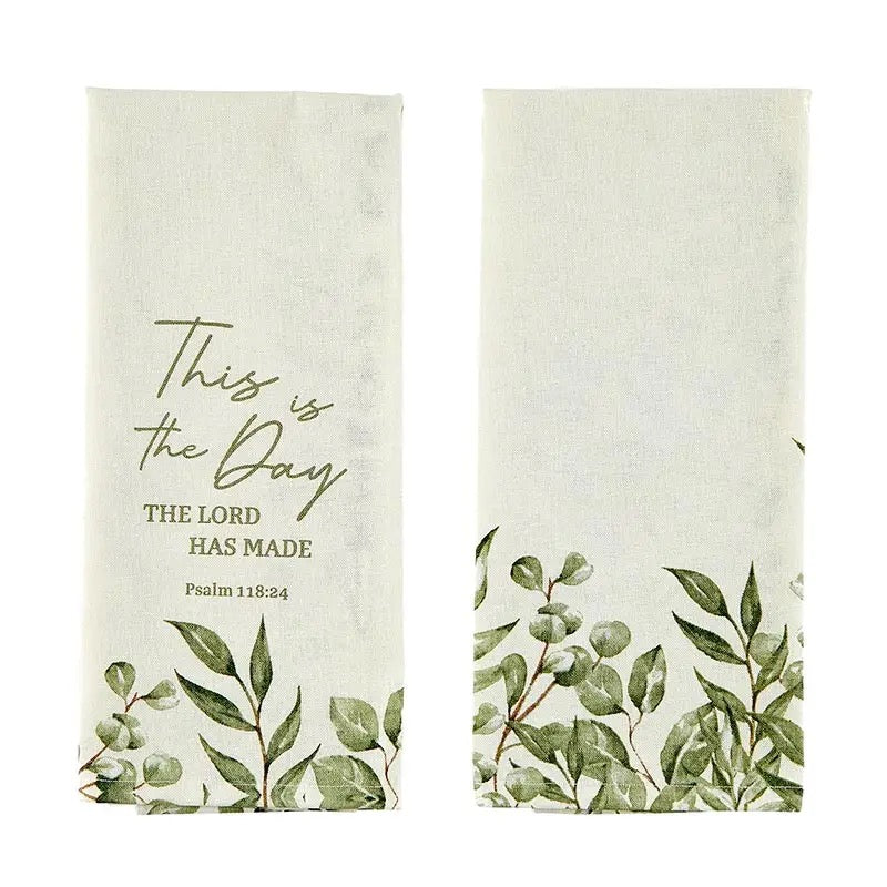 Kitchen Hand Towel - This Is the Day