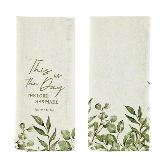Kitchen Hand Towel - This Is the Day