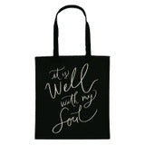 Canvas Tote - It Is Well With My Soul