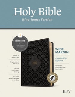 KJV Wide Margin Bible, Filament Enabled