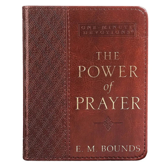 One-Minute Devotions the Power of Prayer Faux Leather