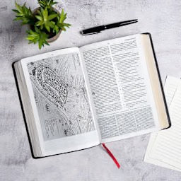 CSB Everyday Study Bible, Black Bonded Leather