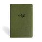 NASB Personal Size Giant Print Bible, Olive LeatherTouch
