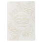 Everything Beautiful White Faux Leather Classic Journal - Ecclesiastes 3:11