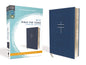 NIV Thinline Bible for Teens Comfort Print soft leather-look blue (red letter)