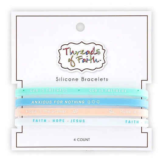 Silicone Bracelet - God Is Faithful