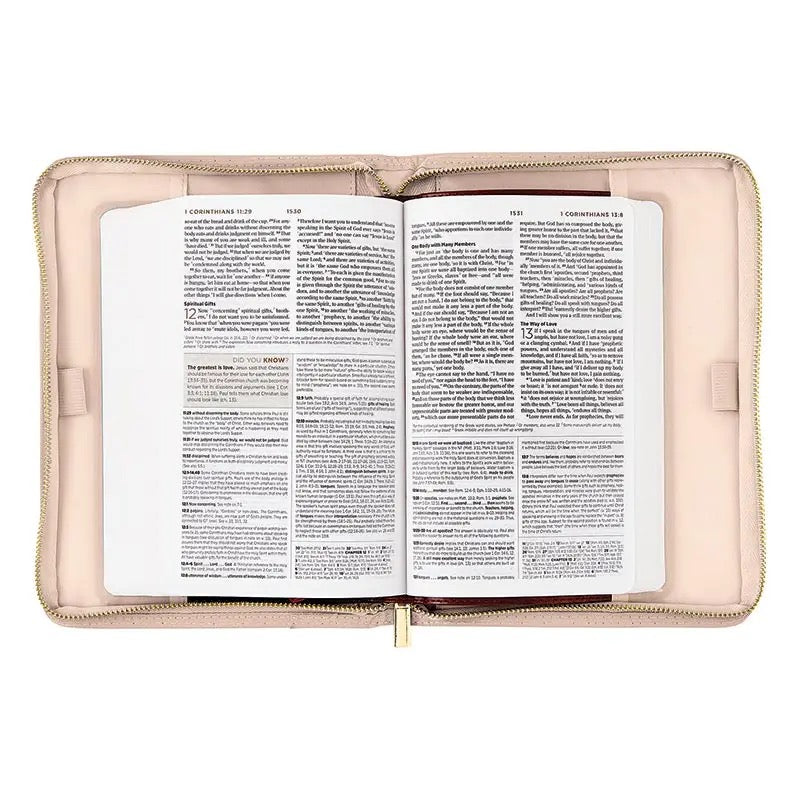 Simply Faith Bible Cover - Romans 8:28