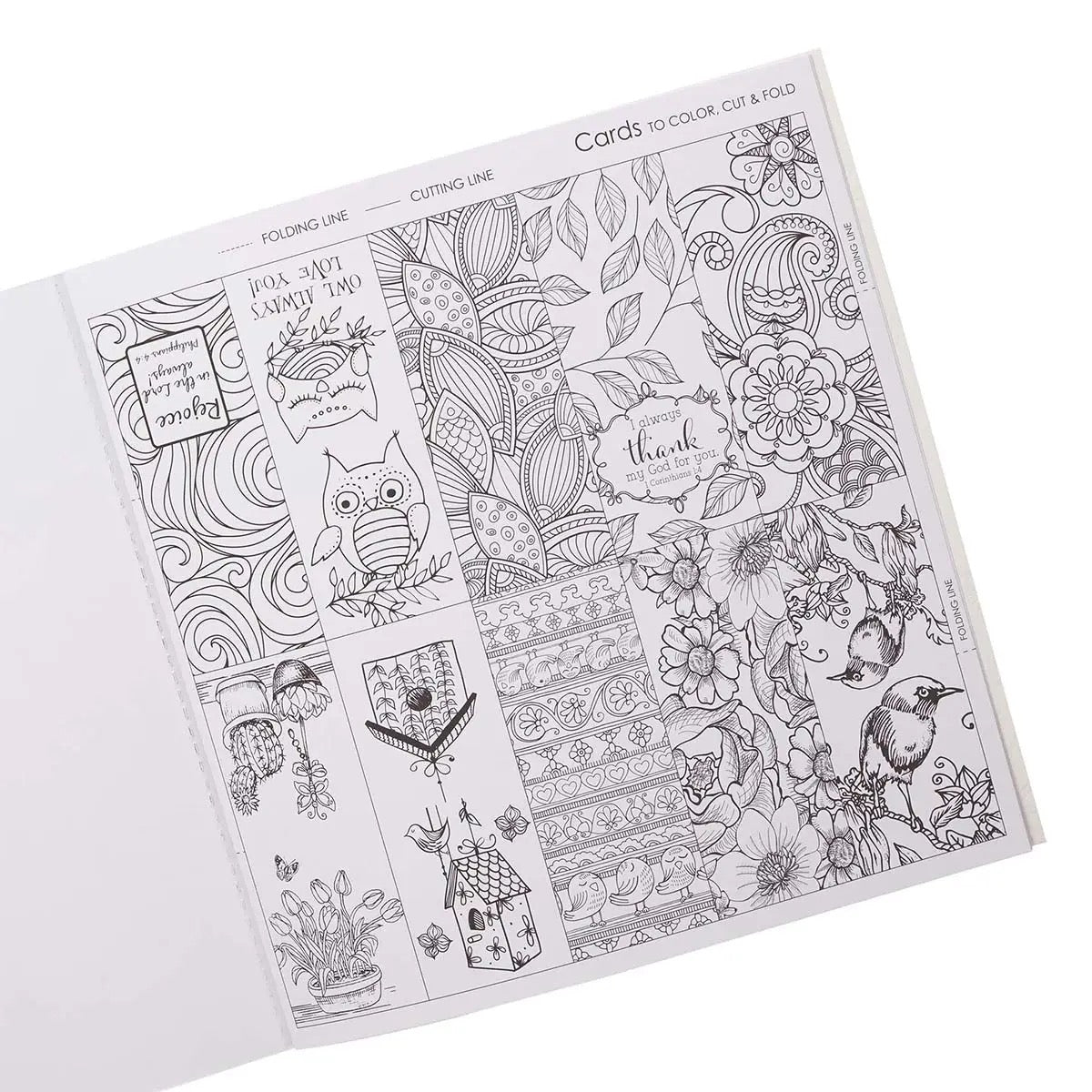 Be Still & Know Inspirational Adult Coloring Book