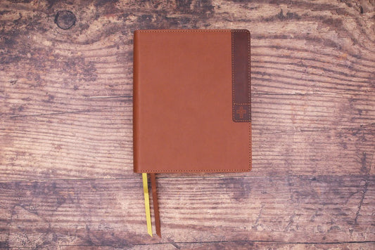 NIV, Journal the Word Bible- Brown