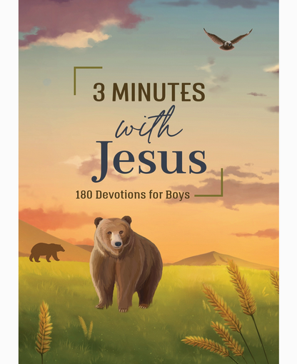 3 Minutes with Jesus: 180 Devotions For Boys