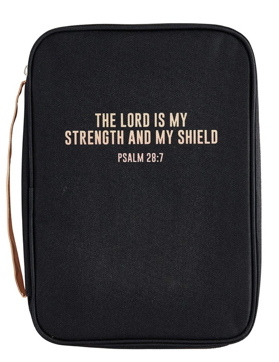 Bible Cover - Strength & Shield