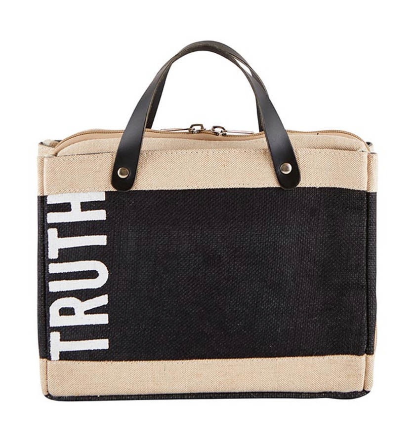 Market Tote Bible Cover - Truth
