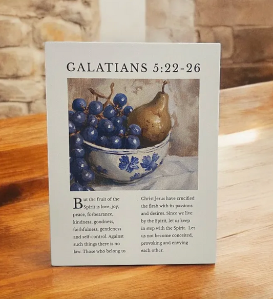 Fruit Of The Spirit Sign