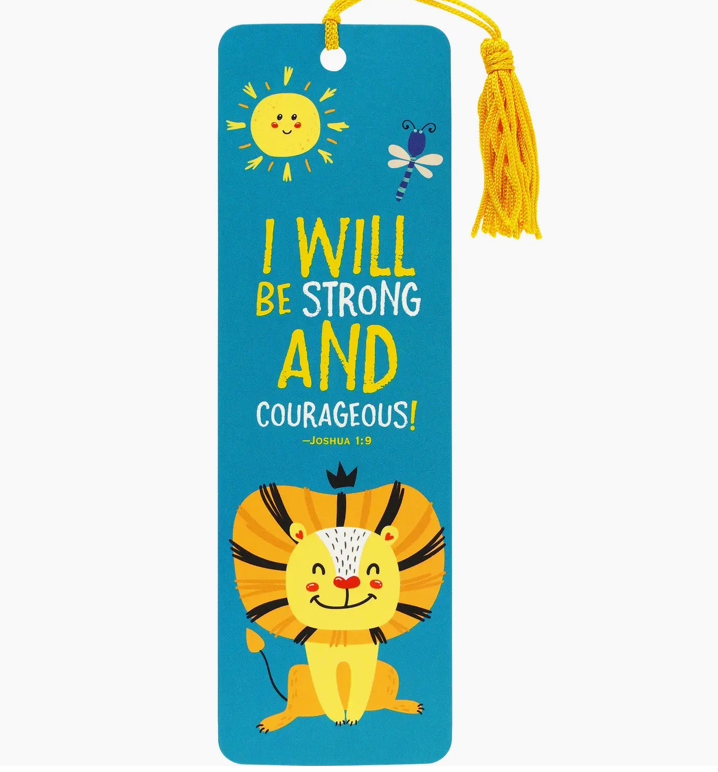 Be Strong and Courageous Bookmark