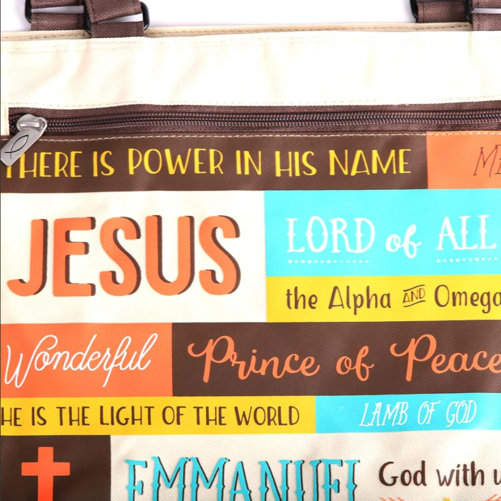 Tote Canvas Names Of Jesus