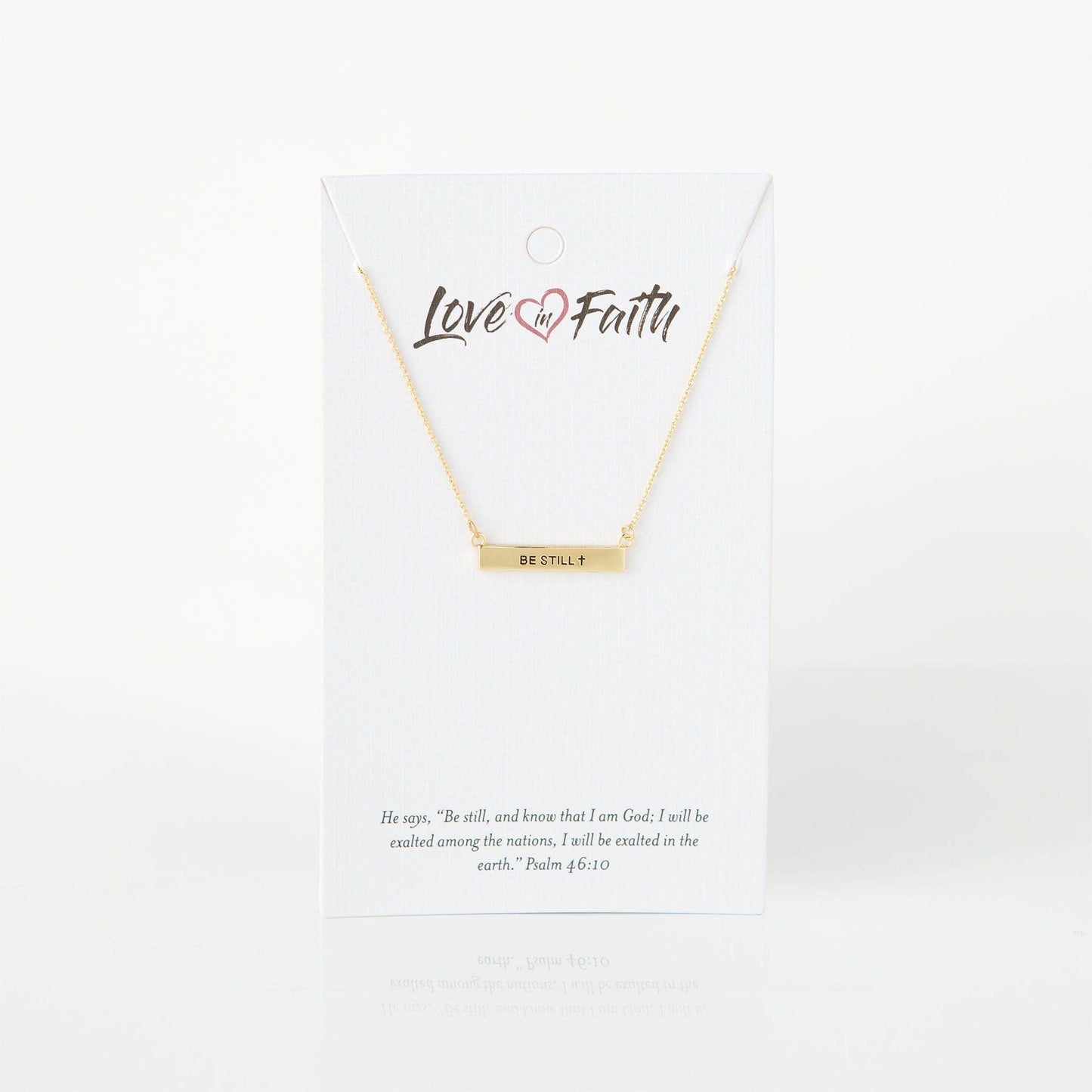 Be Still ID Necklace