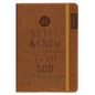 Journal w/Elastic Be Still Brown Ps. 46:10