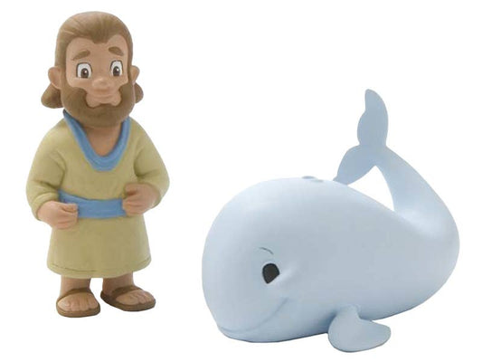 Toy Figurine - Jonah And The Big Fish