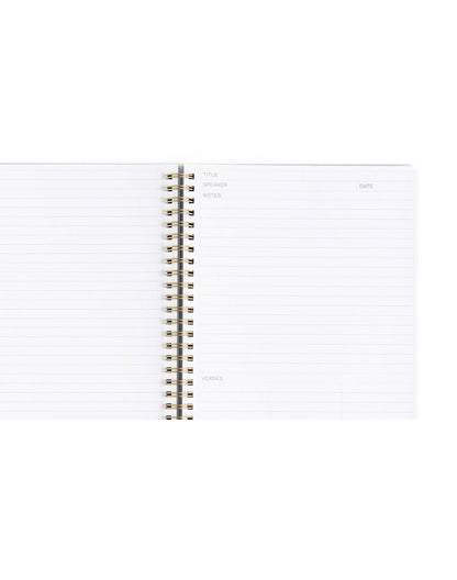 Lilac Church Notes Bible Reference Notebook with Maps