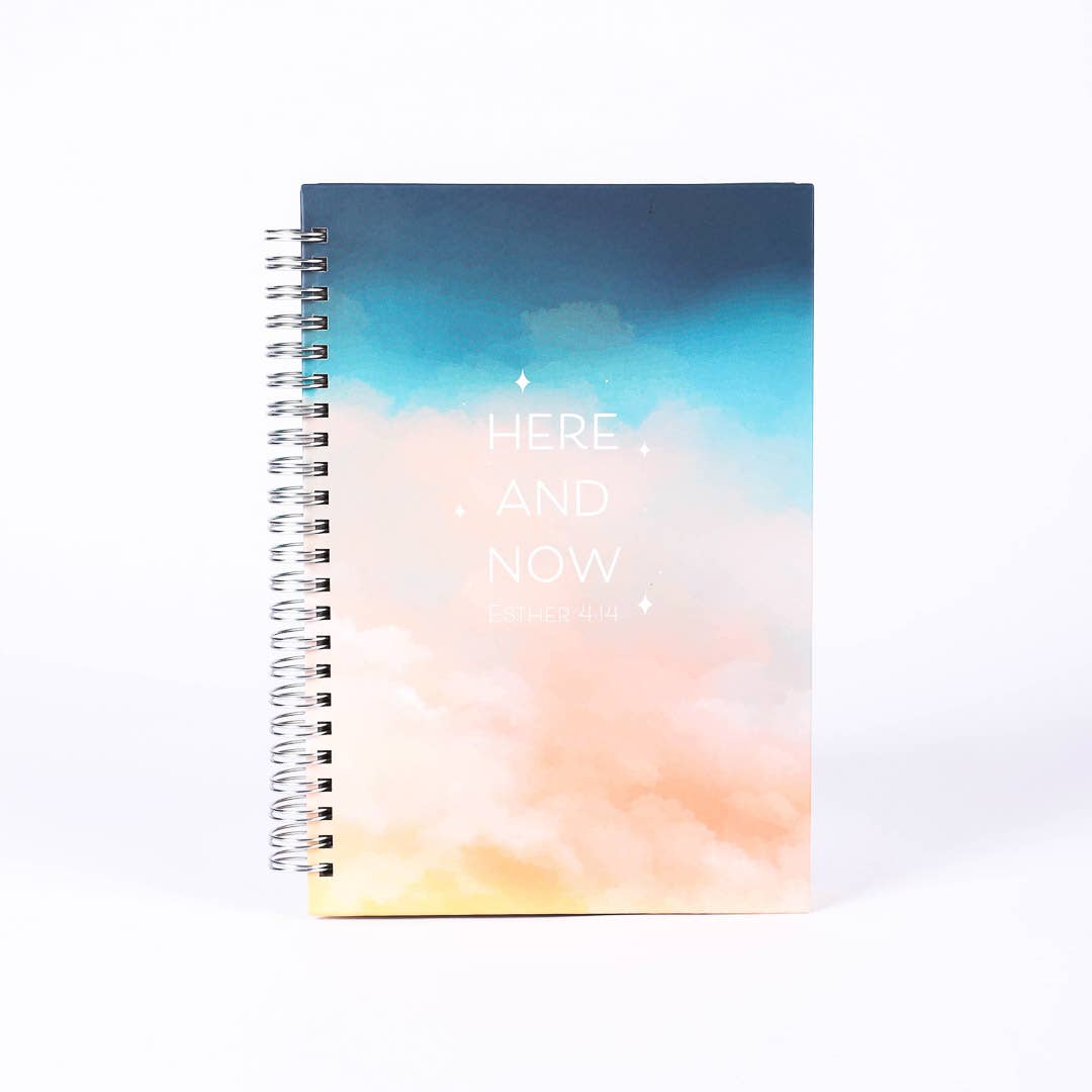 Spiral Bound Journal -  Here & Now - 196 Pages