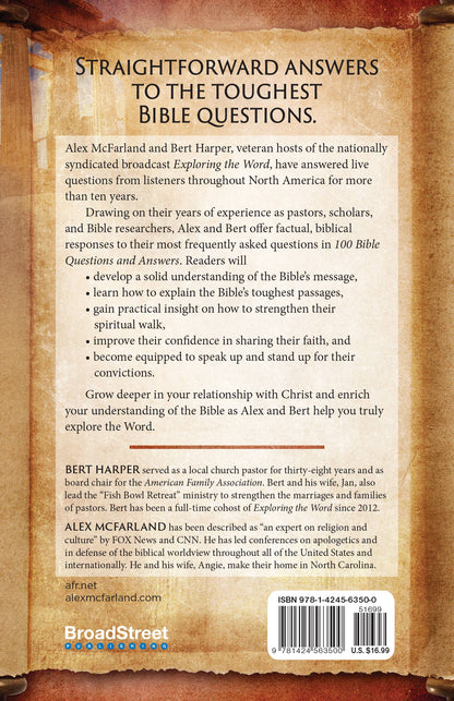 100 Bible Questions and Answers (Book with Biblical Answers)
