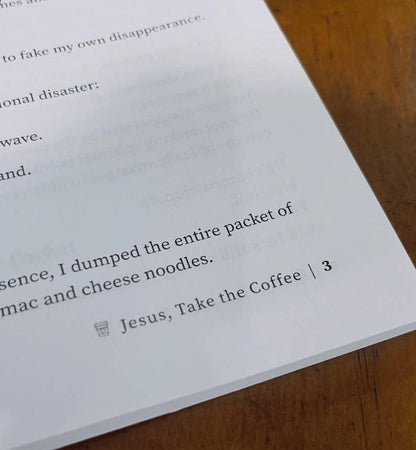 Jesus Take the Coffee | 30-Day Christian Devotional