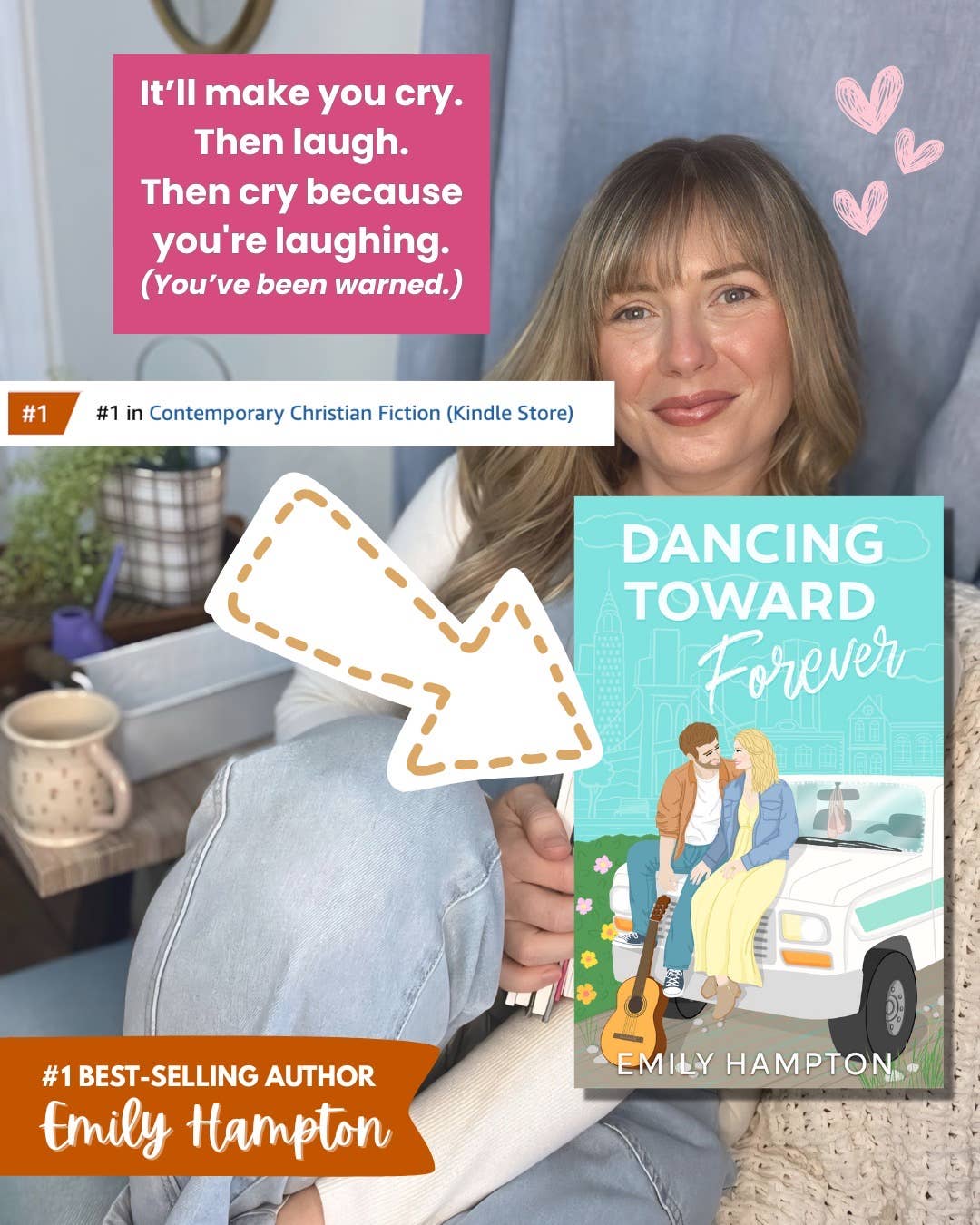 Dancing Toward Forever | Christian Romance Novel | Signed Copy