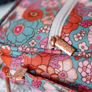 Floral Women's Crossbody Bible Cover