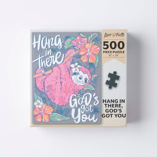 Hang in There God's Got You Puzzle