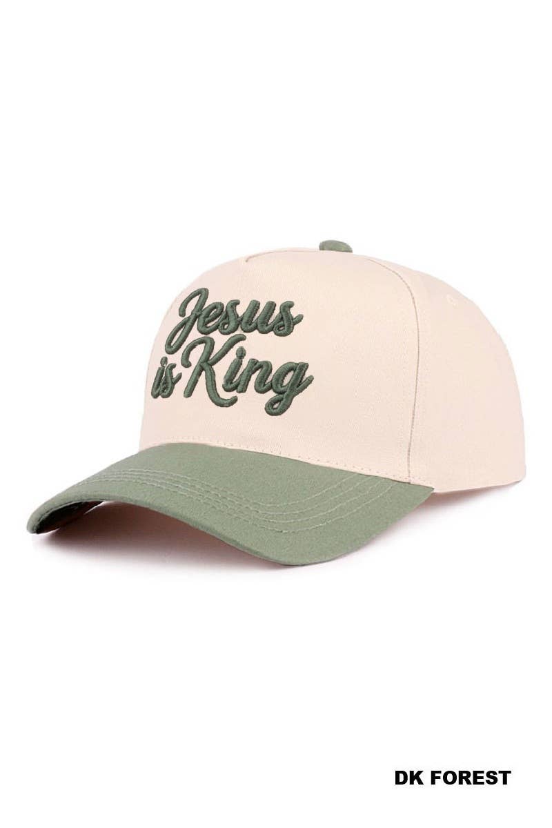 Jesus Is King Cap