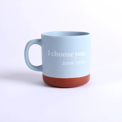 13 oz Mug - Chosen  - Light Blue