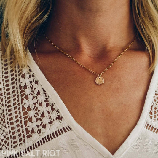 Trust My Darling Gold Necklace