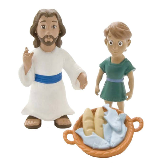 Toy Figurine Set - Jesus Feeds the 5,000