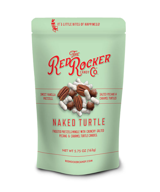 Red Rocker Candy Naked Turtle 5.75oz Resealable Pouch