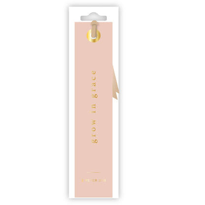 Grow in Grace Scripture Bookmark