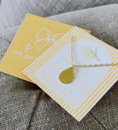Psalm 121 Necklace
