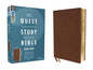 NIV Quest Study Bible, Large Print, Leathersoft Brown