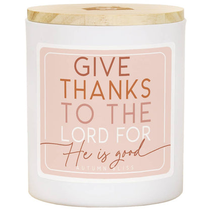 Thanks The Lord Pink - ABL - Candles